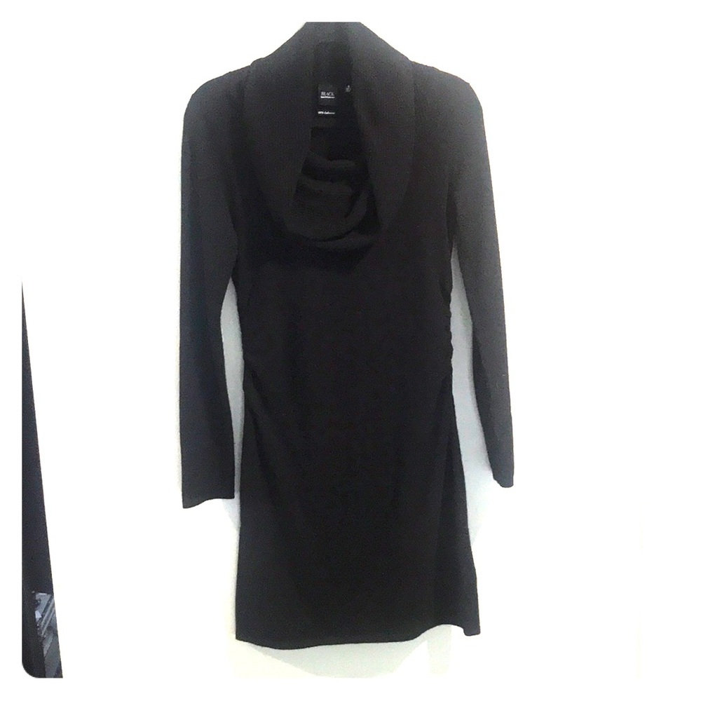 Black Cashmere Sweater Dress